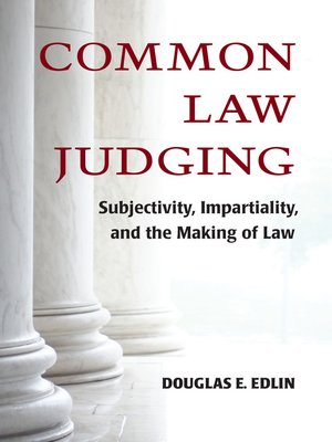 cover image of Common Law Judging